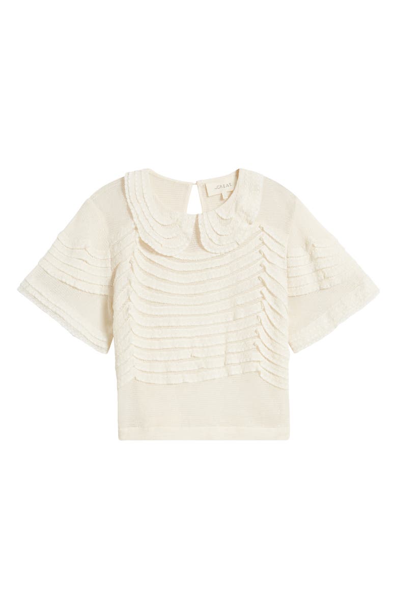 THE GREAT. The Rosebud Knit Top, Alternate, color, 