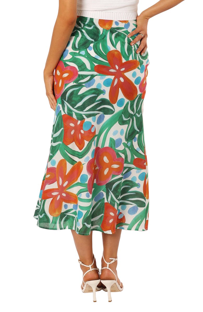 Petal & Pup Lenny Print Cotton Skirt, Alternate, color, 