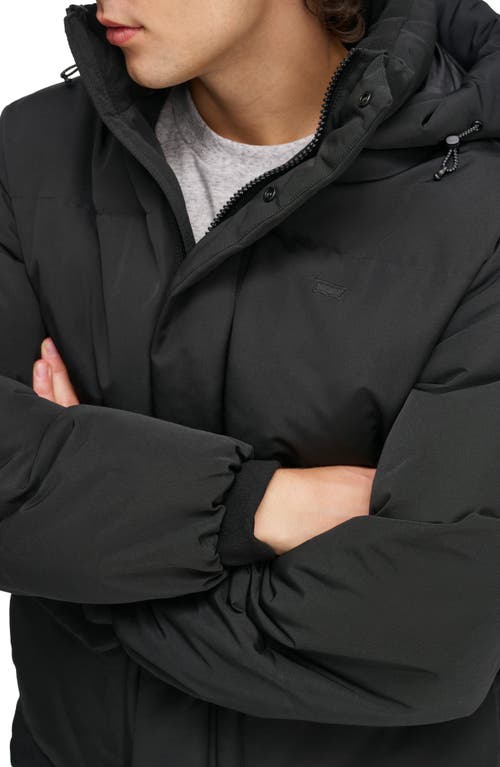Levi's Arctic Cloth Heavyweight Parka In Black