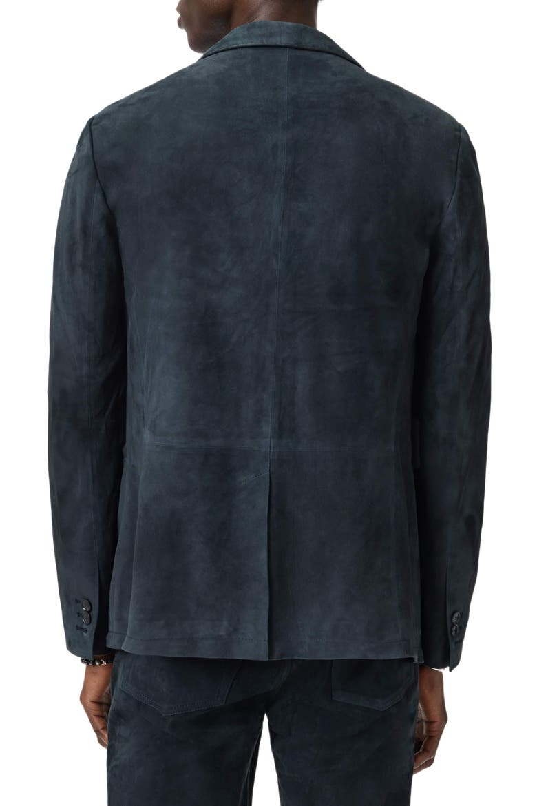 Bartow Suede Suit Jacket, Alternate, color, MIDNIGHT