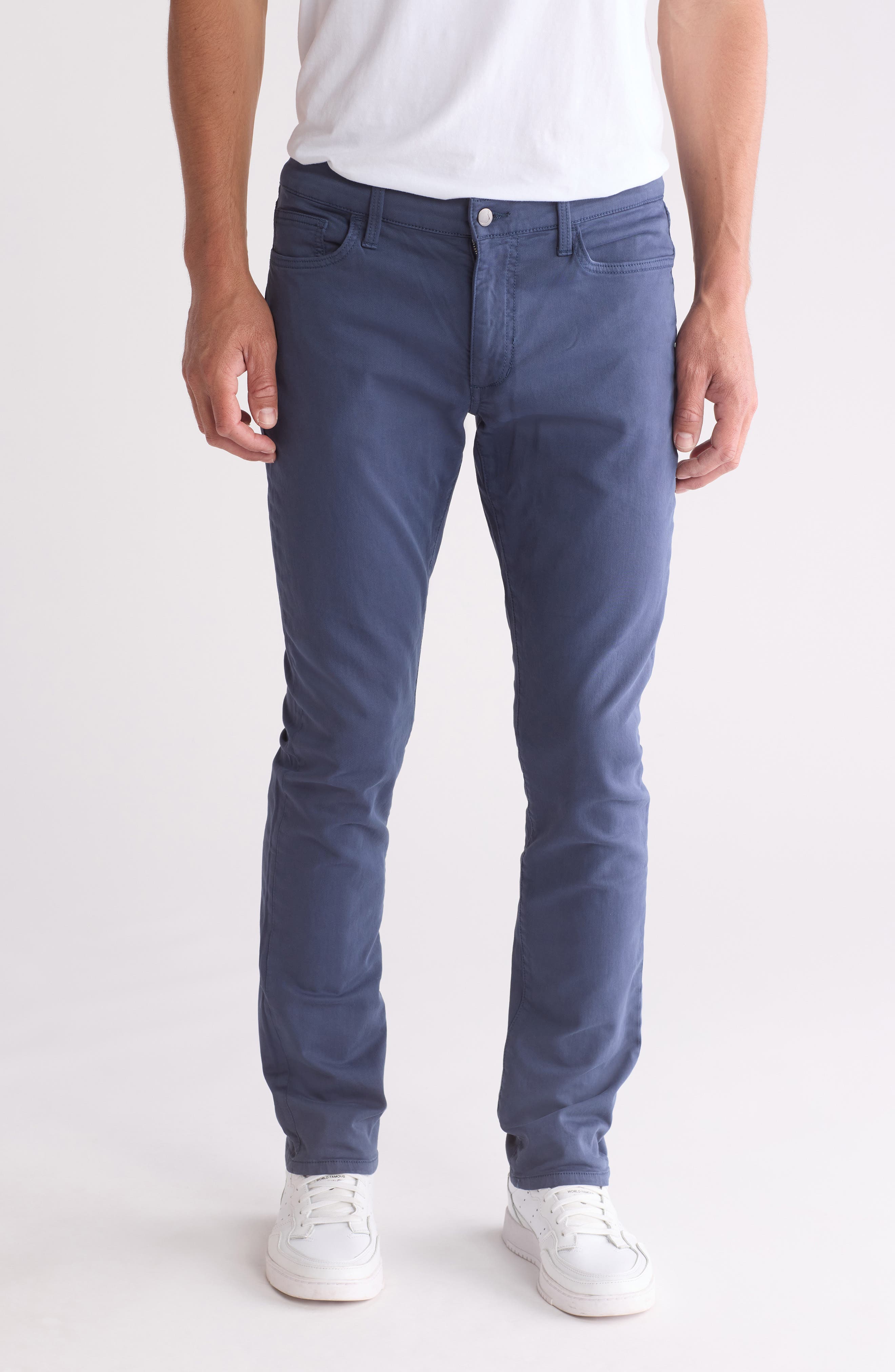 Slim Fit Slim Leg Pants - image 5