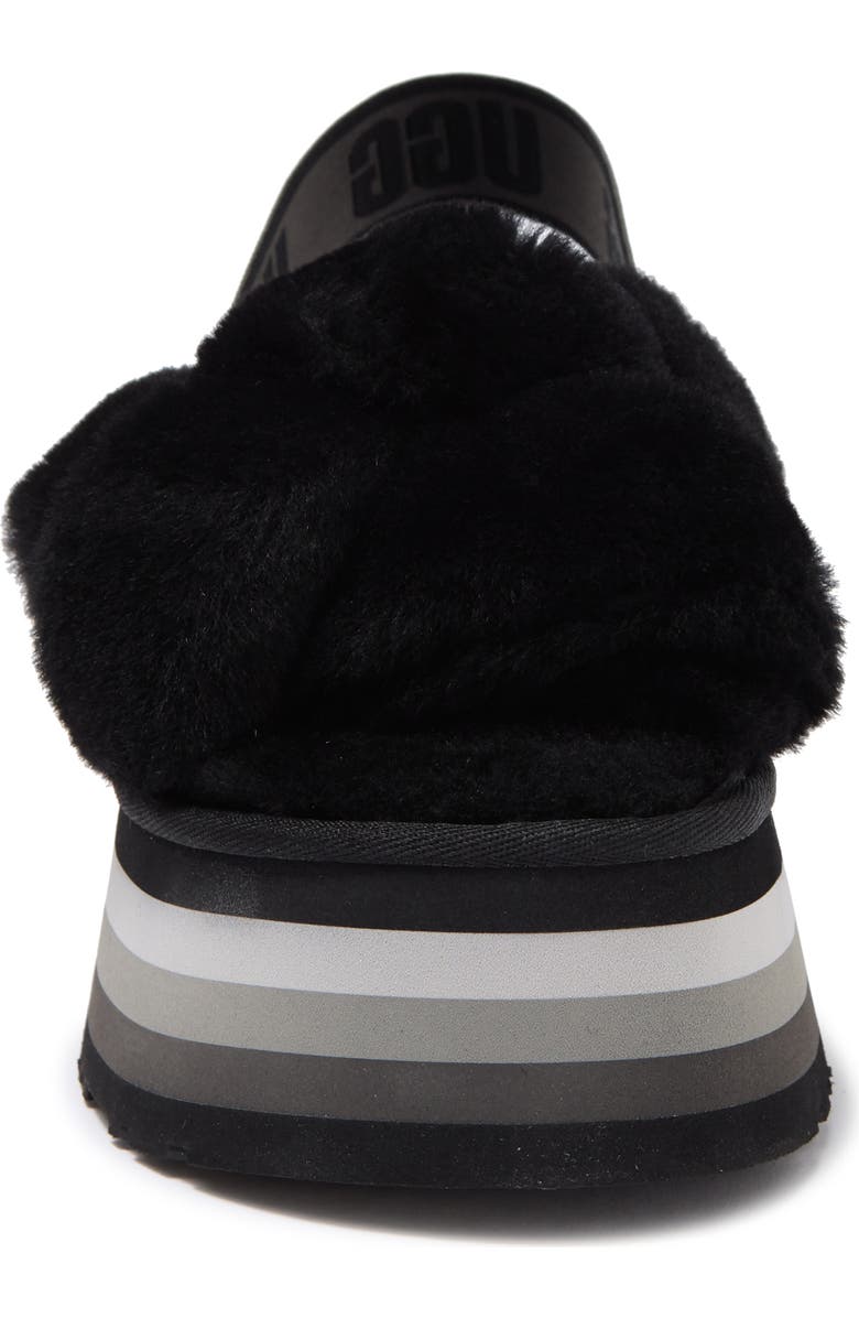 UGG<sup>®</sup> Disco Knot Genuine Shearling Slide, Alternate, color,