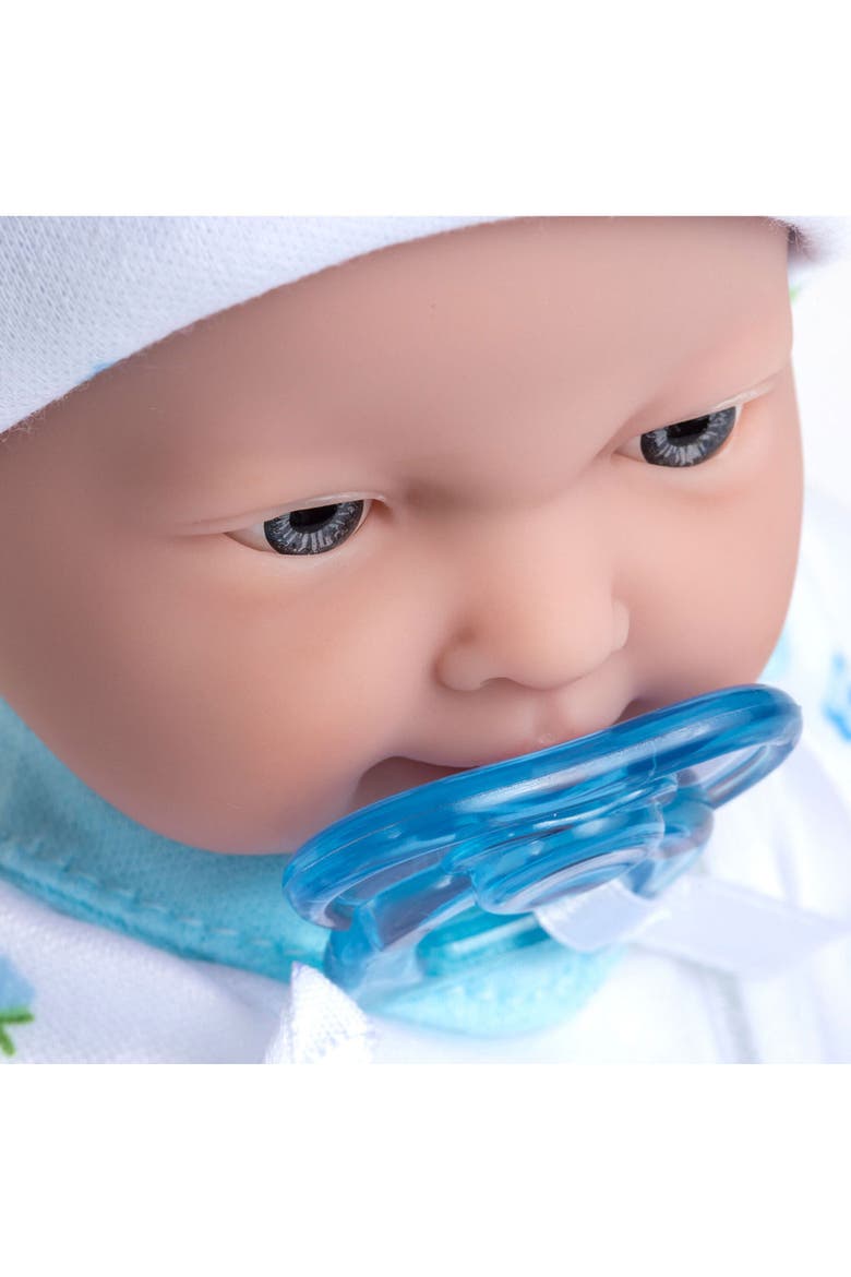 Washable 11 Inch Caucasian Body Doll, Alternate, color, Blue