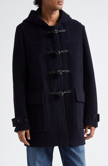 【送関込】BOTTEGA VENETA☆Duffle Coat In Wool Bottega Veneta Hooded Wool Duffle Coat | Nordstrom