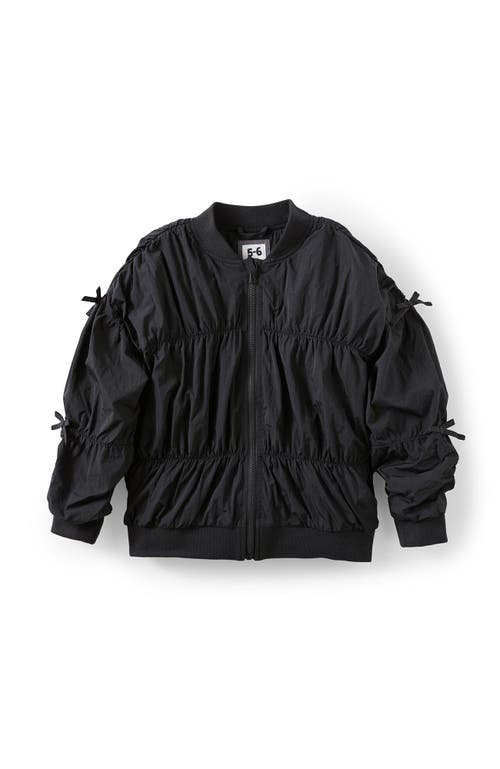 Cotton On Kids Kid's Billie Bomber Jacket in Phantom 