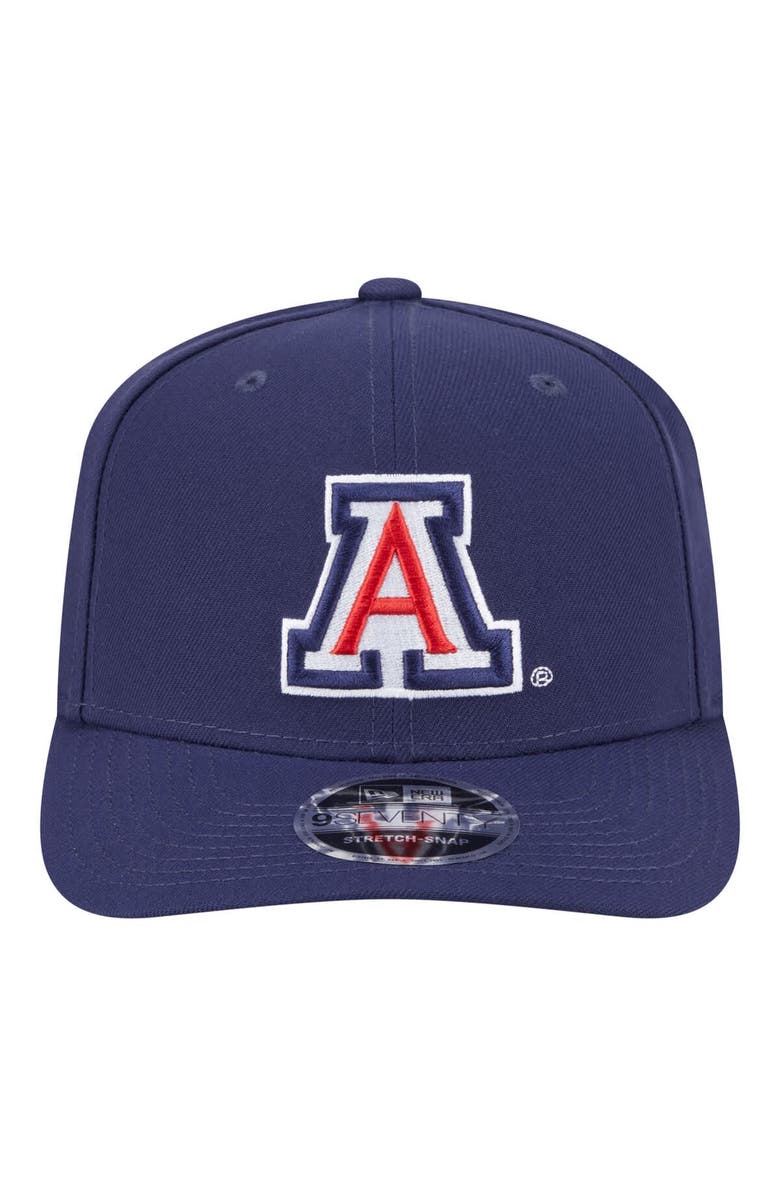 New Era Men's New Era  Navy Arizona Wildcats Team Collective 9SEVENTY Stretch-Snap Adjustable Hat, Alternate, color, Navy