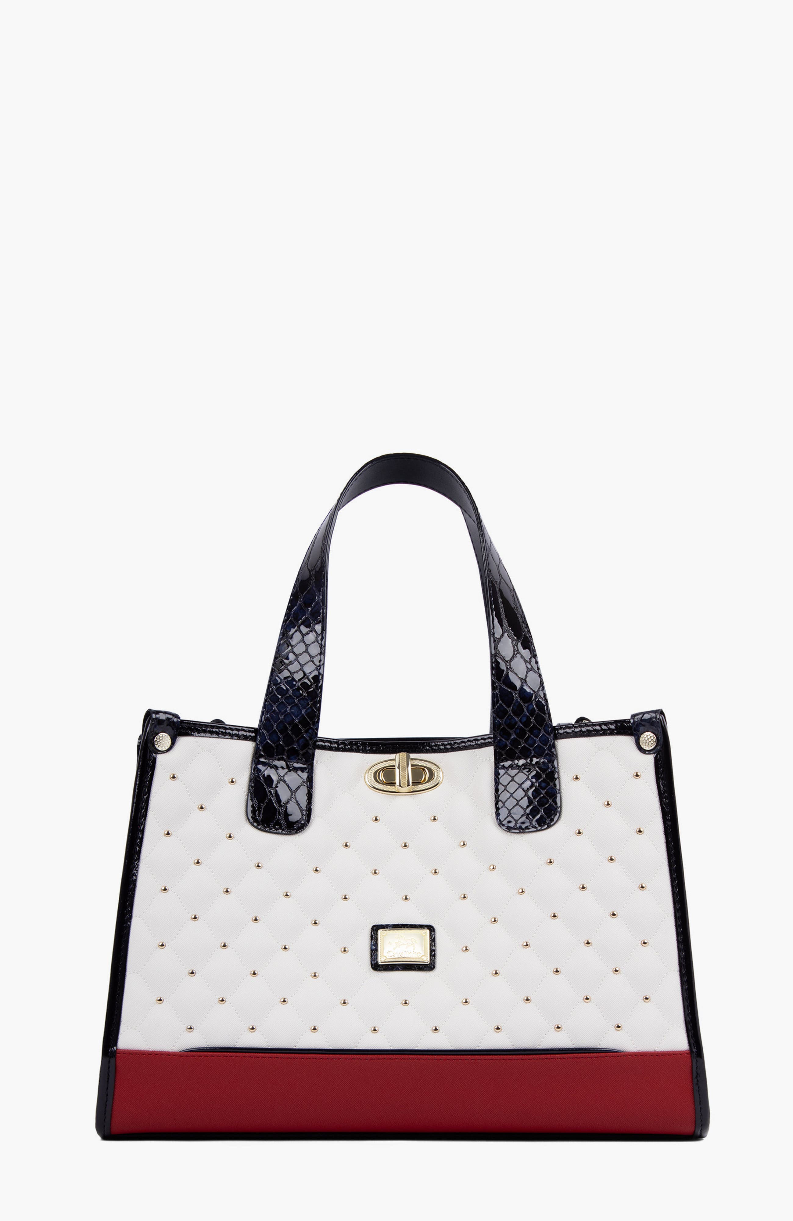 Craft 551 Handbag, Main, color, Navy / Red