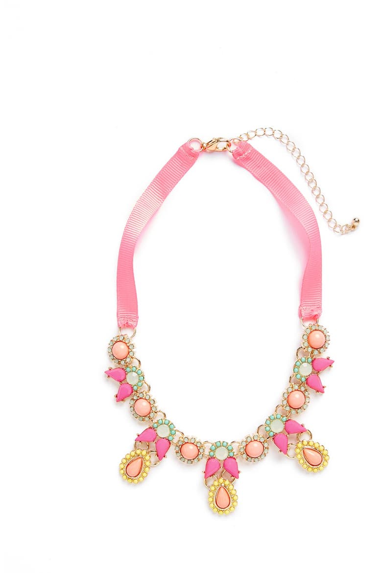 Necklace, Main, color, FUCHSIA