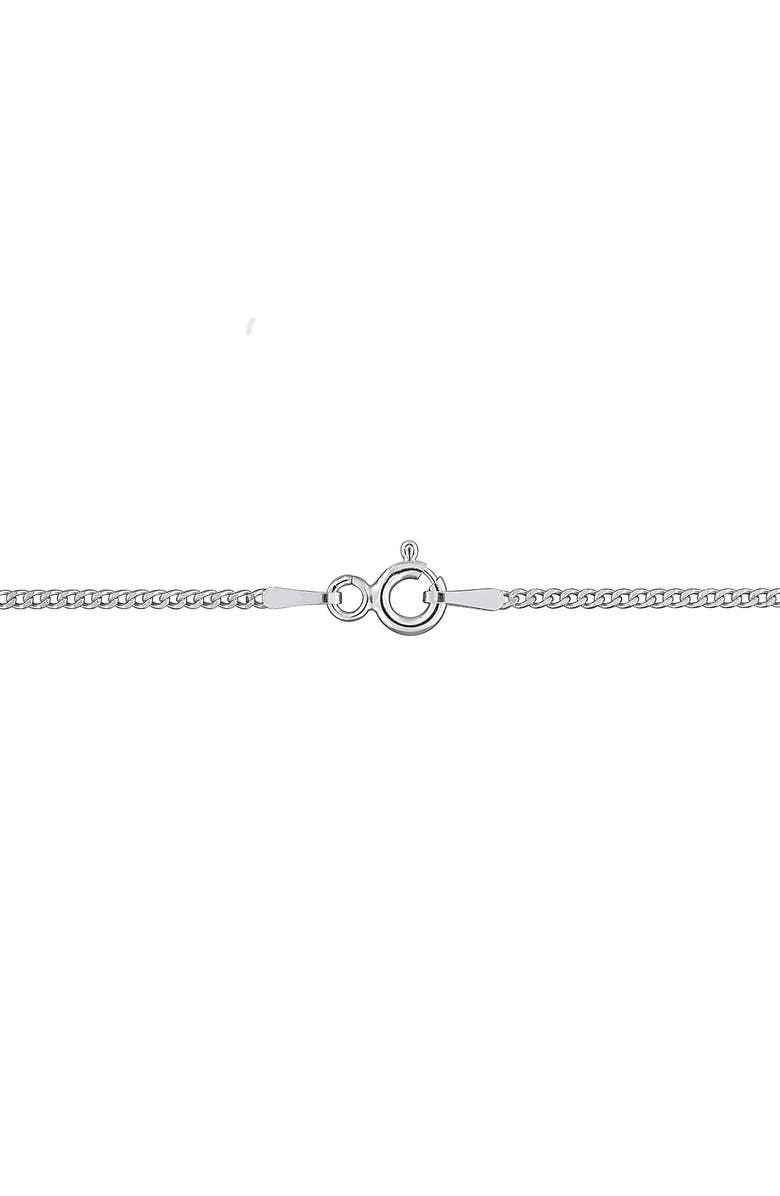 DELMAR Sterling Silver 1.4mm Curb Chain Necklace, Alternate, color,