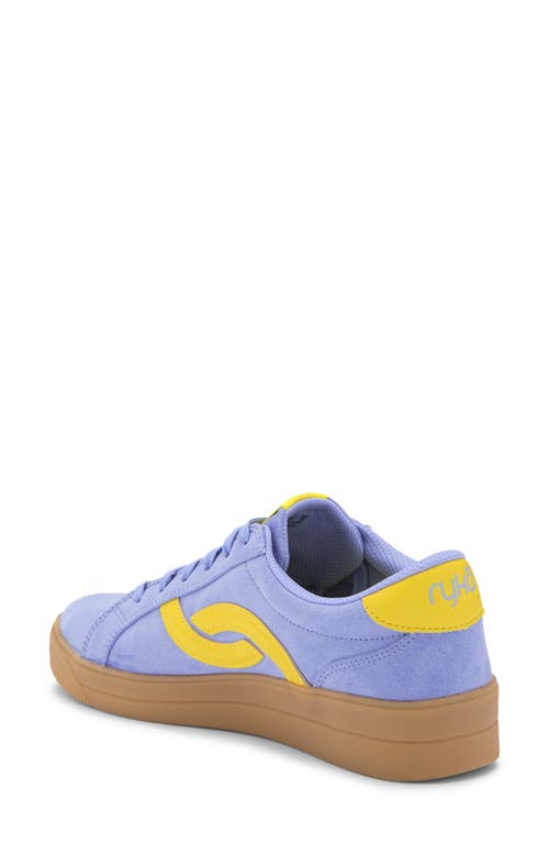 Ryka Women's Viv Next Court Lace Up Inspired Sneakers In Blue Yellow