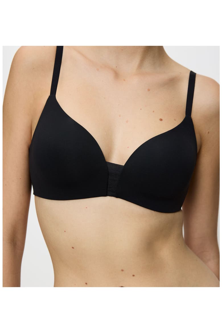 Flex Smart Wireless Padded Bra, Alternate, color, Black