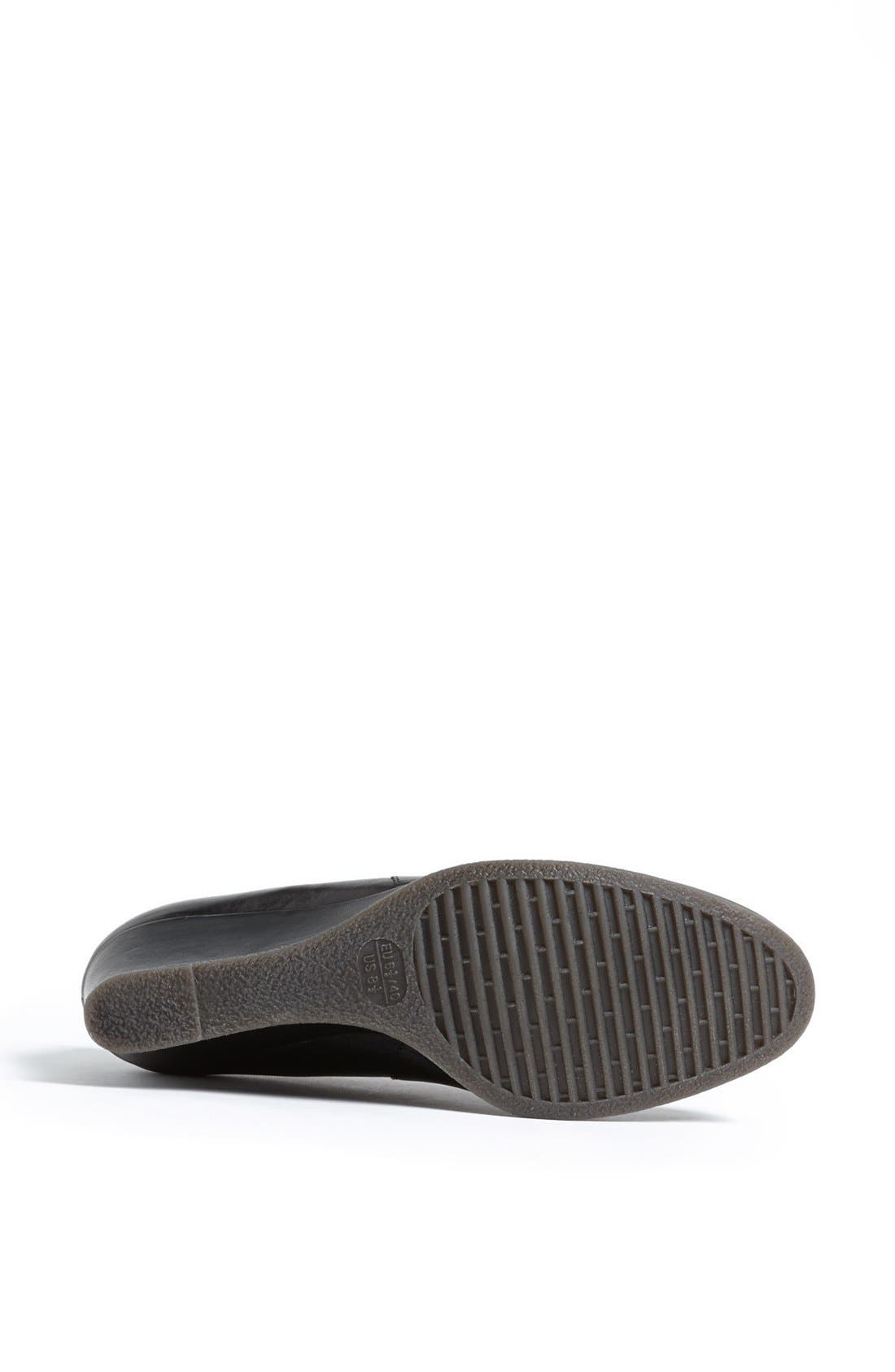 'Jet Set' Bootie, Alternate, color, BLACK