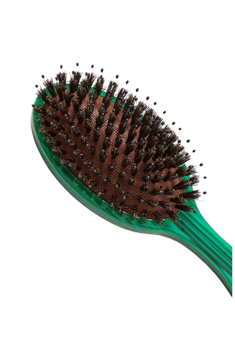 Everyday Hair Brush, Alternate, color, Malachite