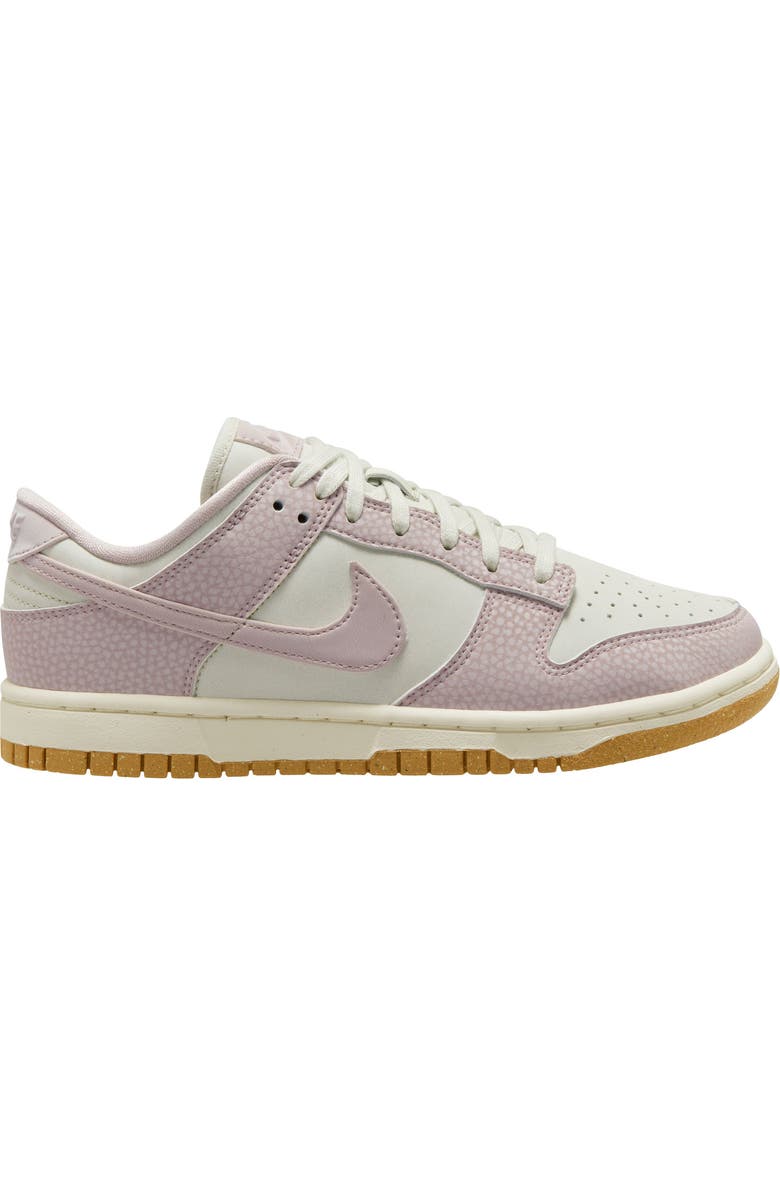 Nike Dunk Low Premium Next Nature Basketball Sneaker, Main, color, Light Bone/ Platinum Violet
