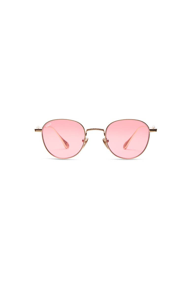 Orb Sunglasses, Main, color, Yellow Gold - Fuchsia
