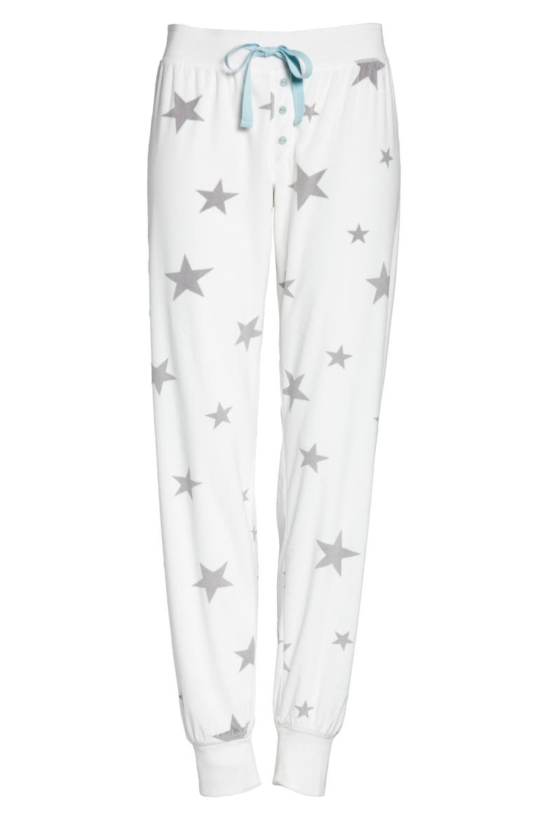 Silky Velour Jam Pajama Pants, Alternate, color, CLOUD