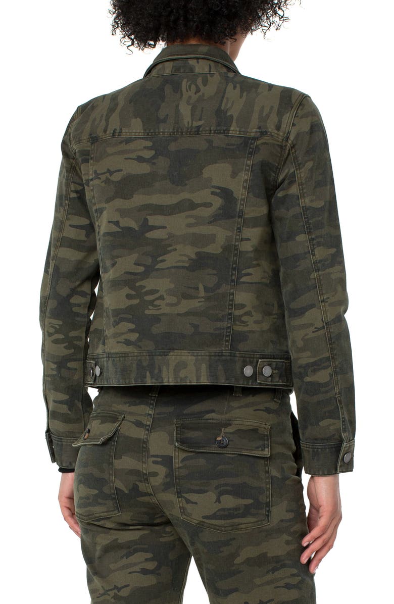 Liverpool Los Angeles x Living in Yellow Denim Jacket, Alternate, color,