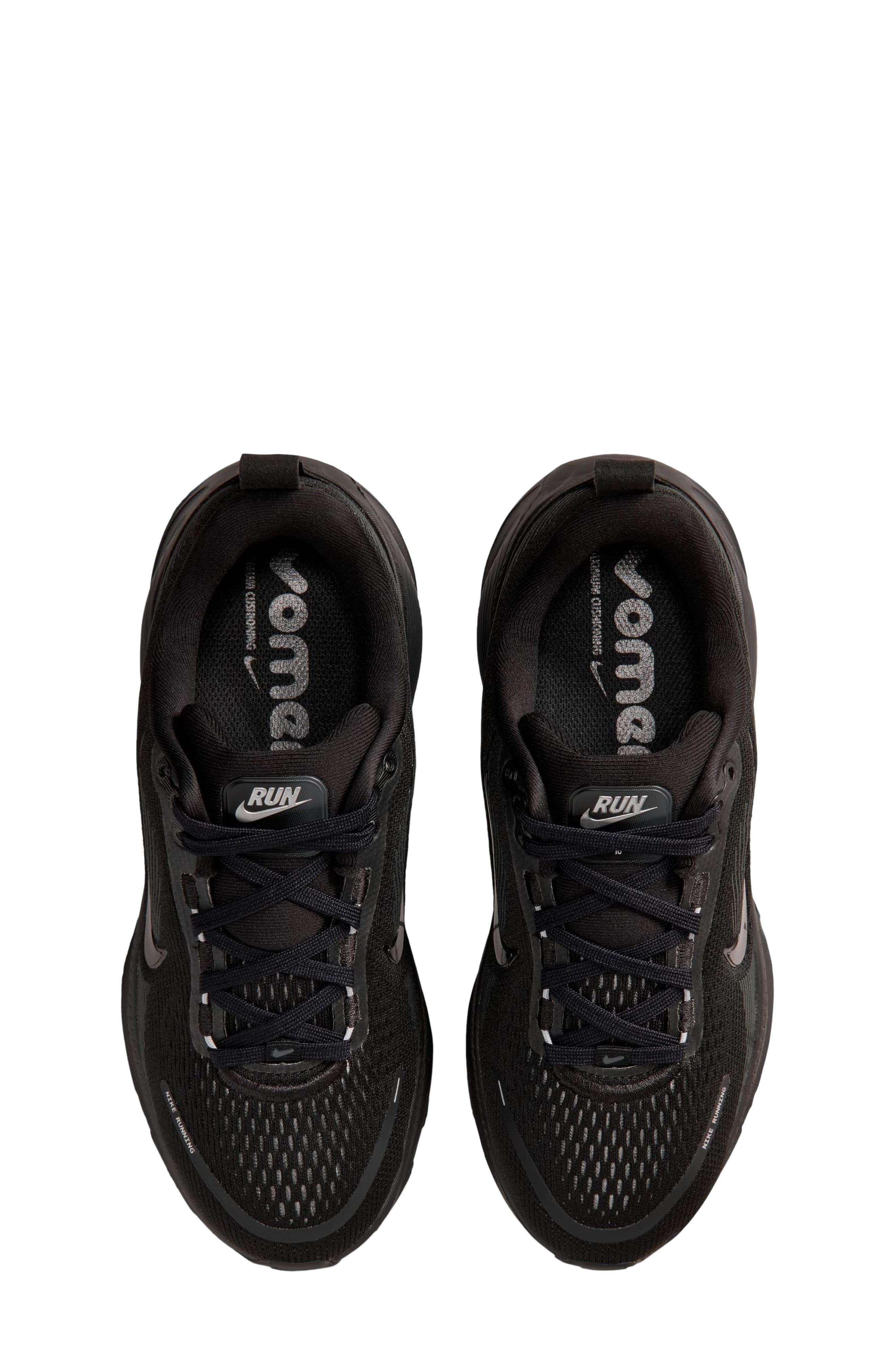 Kids' Vomero 18 Running Shoe, Alternate, color, 010 BLACK/BLACK