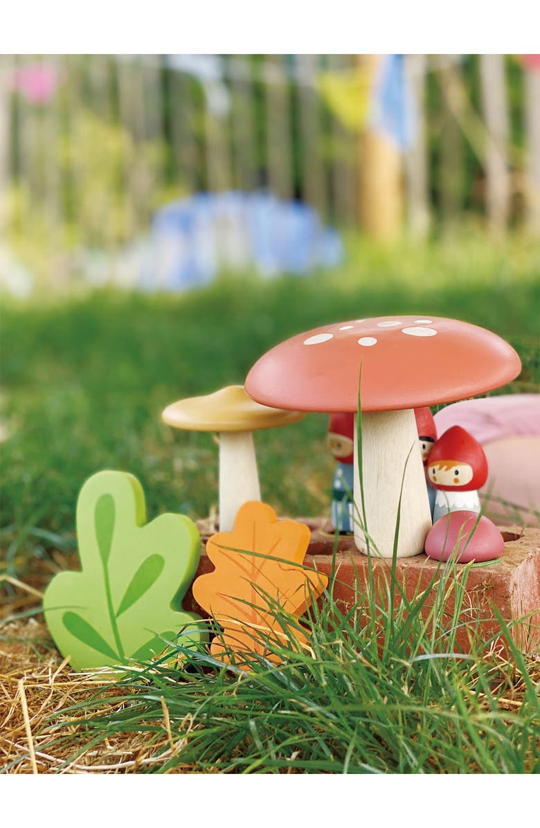 Tender Leaf Toys Woodland Gnome Family Wooden Playset, Alternate, color, Multi