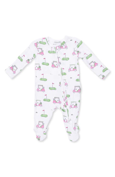 Kids' Golf Carts Two Way Zip Ruffle Footie