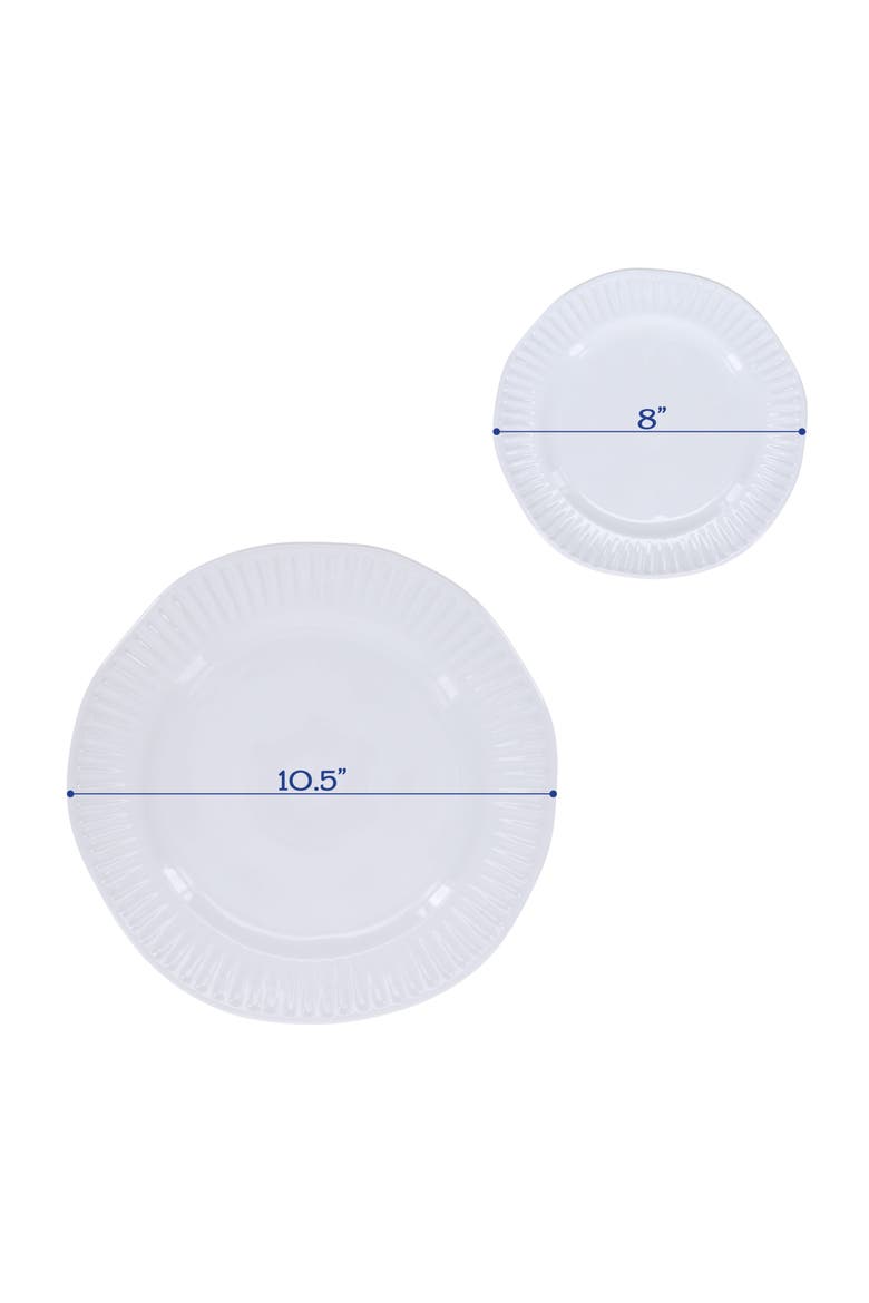 16-Piece White Clonnade Dining Set, Alternate, color, WHITE