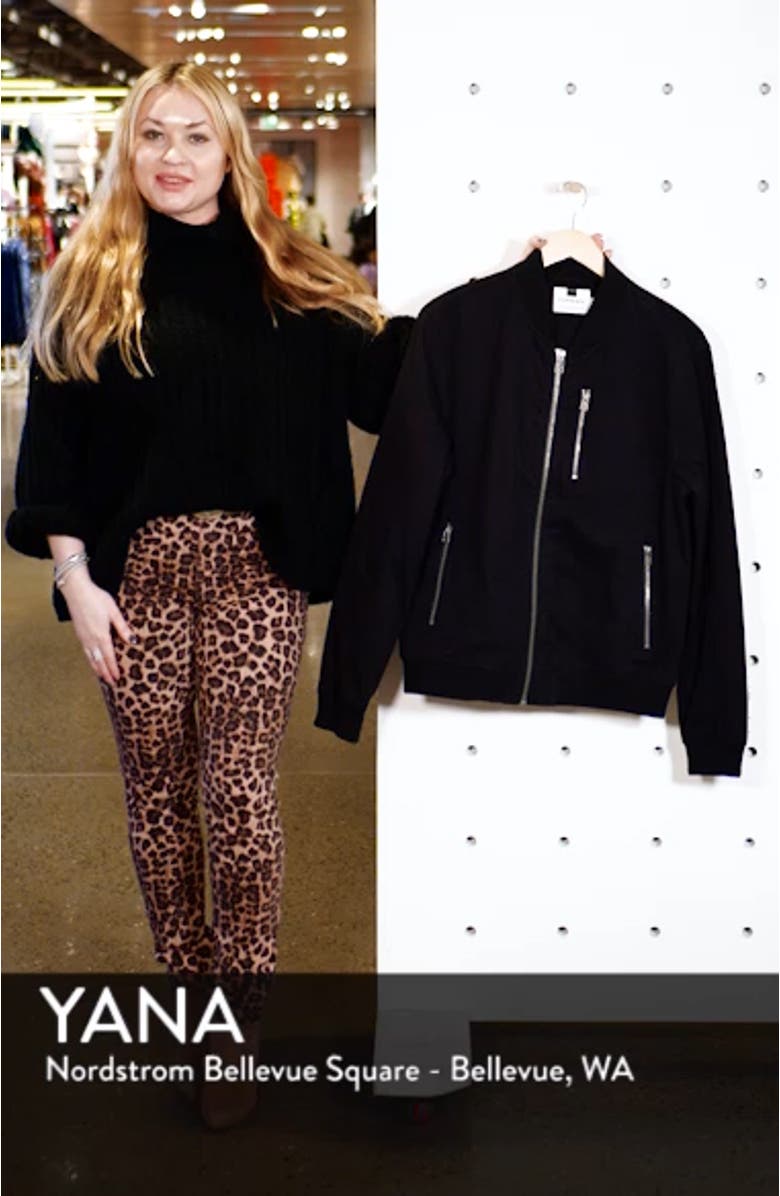 Classic Fit Bomber Jacket, sales video thumbnail