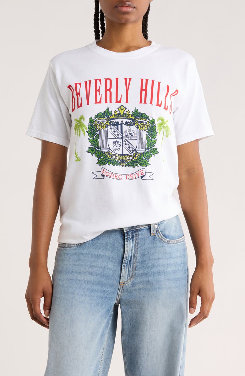 Prince Peter Beverly Hills Rodeo Drive Graphic T-Shirt, Main, color, White