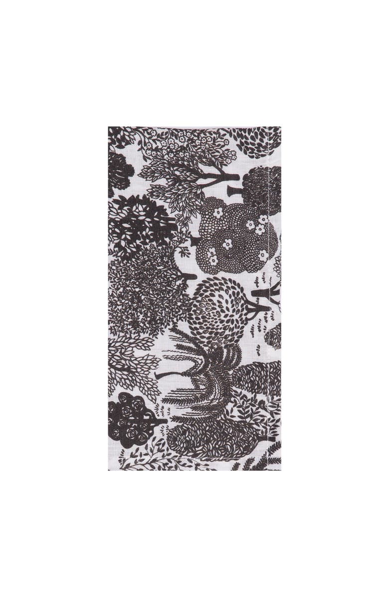 La DoubleJ Large Napkins Set Of 6 (45X45) Bosco Dark Green, Main, color, Bosco Dark Green
