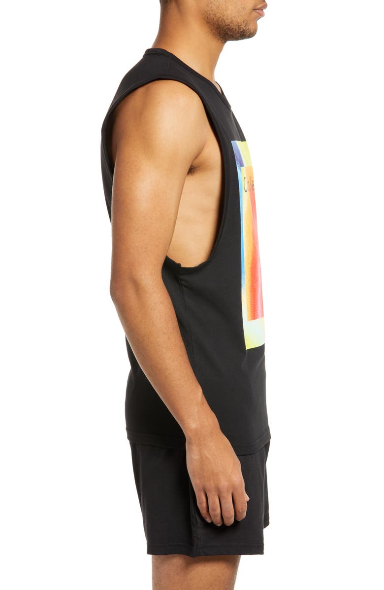 Calvin Klein Men's Reimagined Heritage Pride Graphic Sleep Tank, Alternate, color,