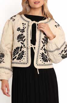 Petal & Pup Vako Floral Quilted Jacket