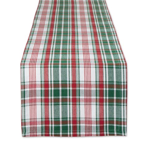 Yuletide Plaid Table Runner