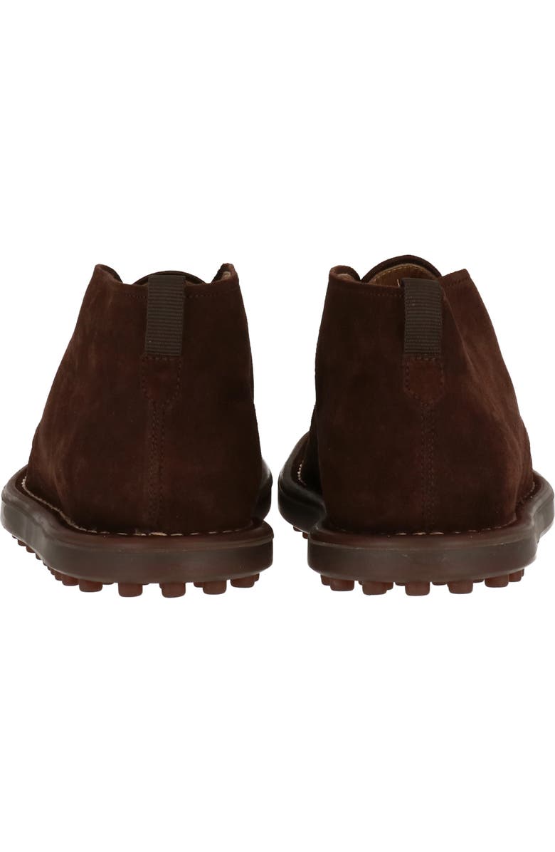 Tod's Ideal Suede Chukka Boot, Alternate, color, Dark Brown