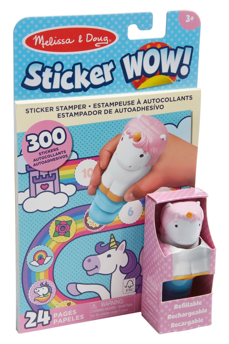 Sticker Wow! Cupcake the Unicorn Kit, Main, color, NO COLOR