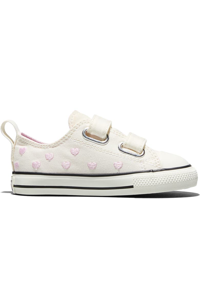Converse Kids
Chuck Taylor<sup
®</sup
All Star<sup
®</sup
2V Sneaker, Alternate, color, Vintage White/ New Found Bloom