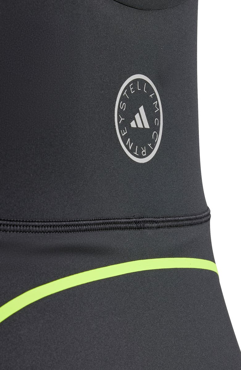 adidas by Stella McCartney TruePace Racerback Running Dress, Alternate, color, Black