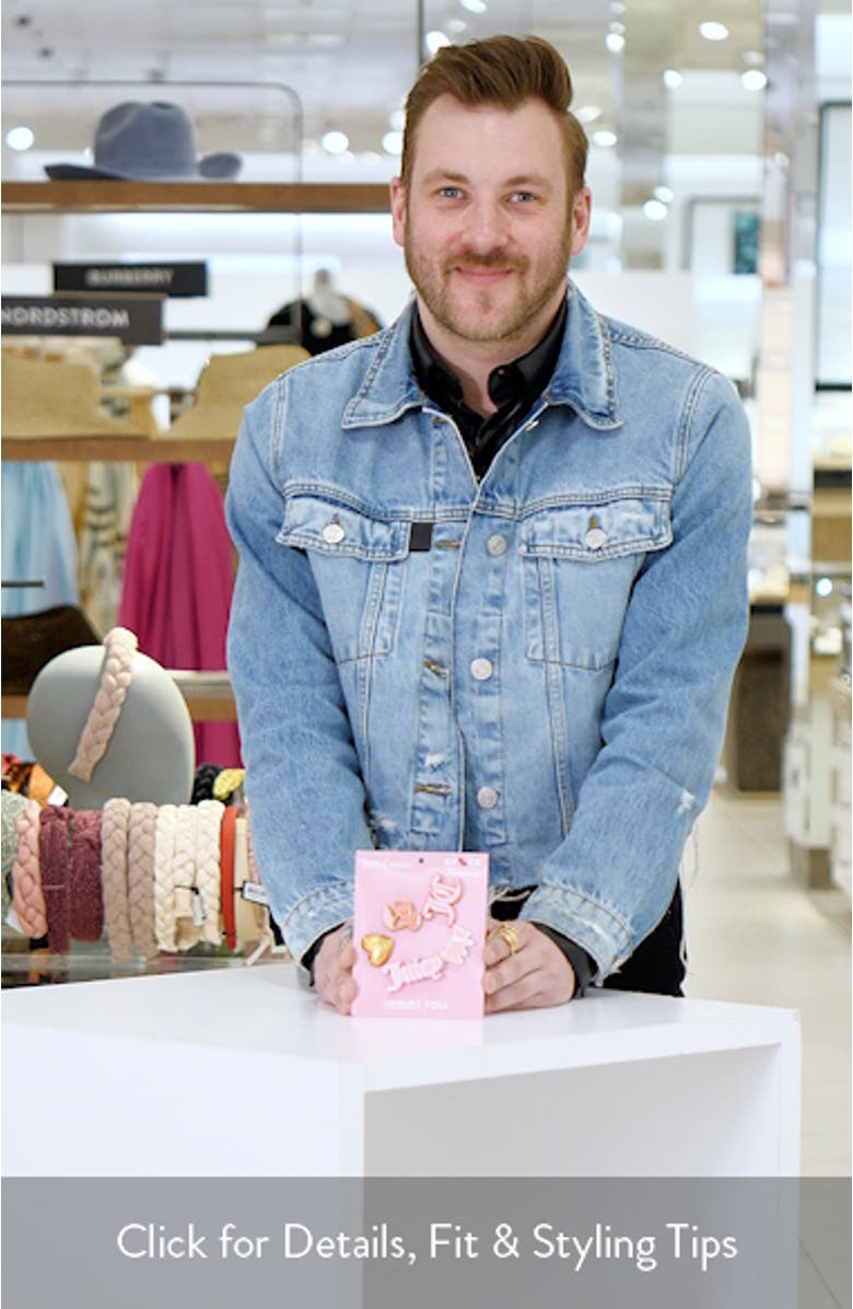 x Juicy Couture 5-Pack Jibbitz Shoe Charms, sales video thumbnail