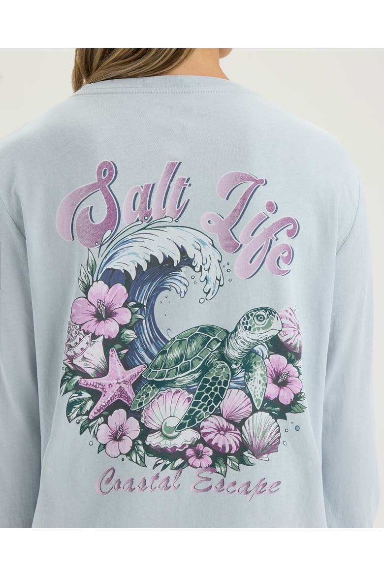 Coastal Escape Long Sleeve Tee, Alternate, color, MIST