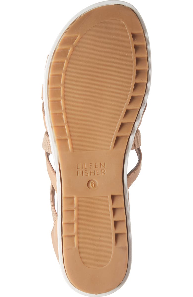 Eileen Fisher Verge Sandal, Alternate, color, Sand Leather