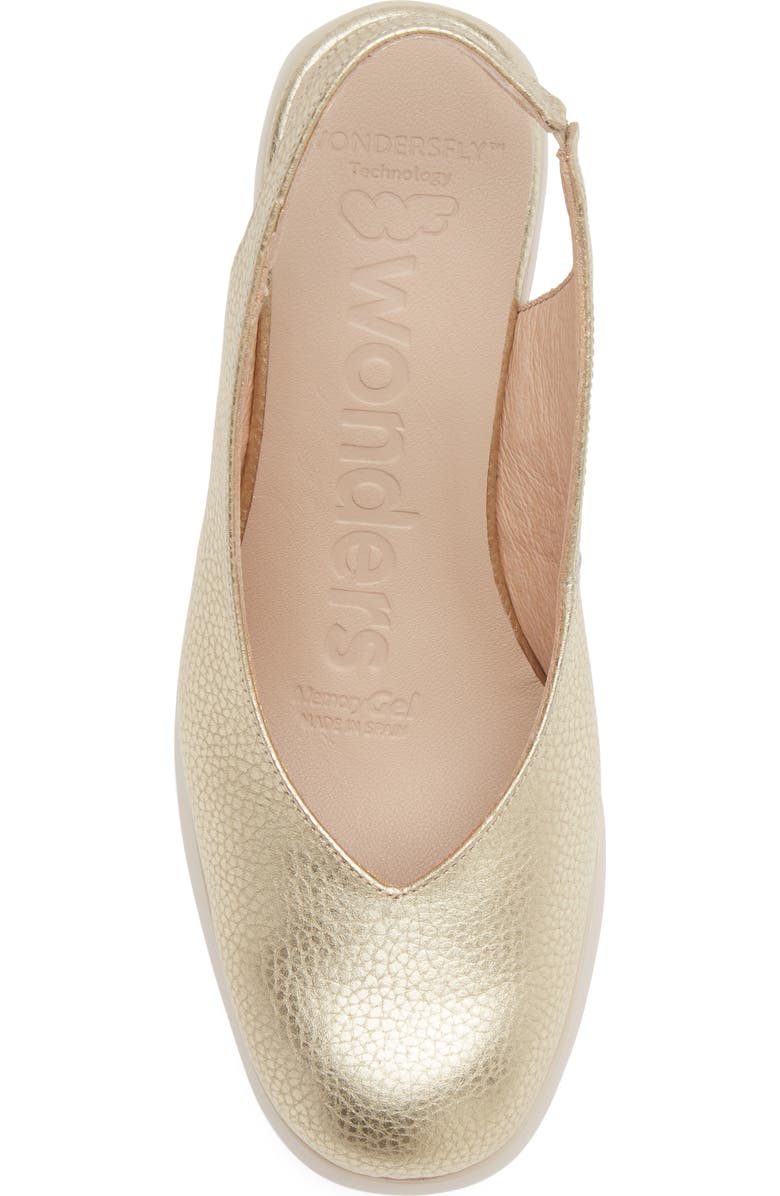 Wonders Platform Slingback Pump, Alternate, color, Max Platino