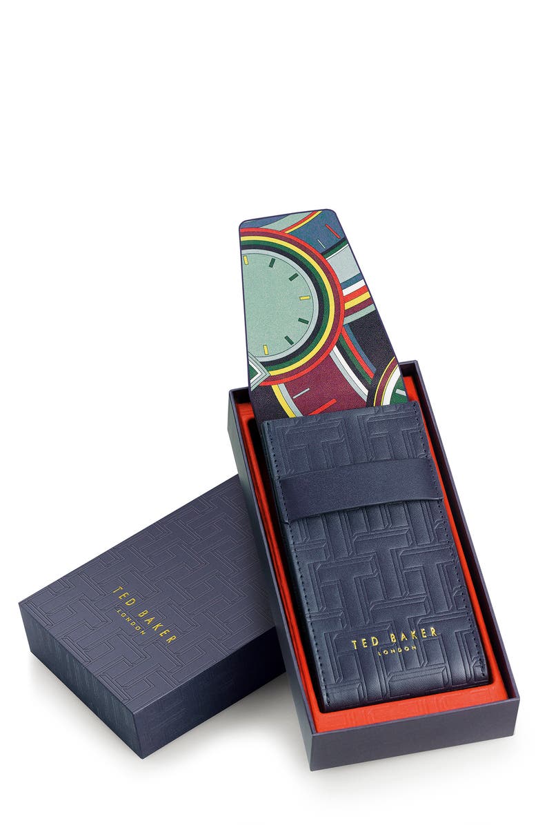 Ted Baker London Men's Margarit Leather Strap Watch, 46mm, Alternate, color,