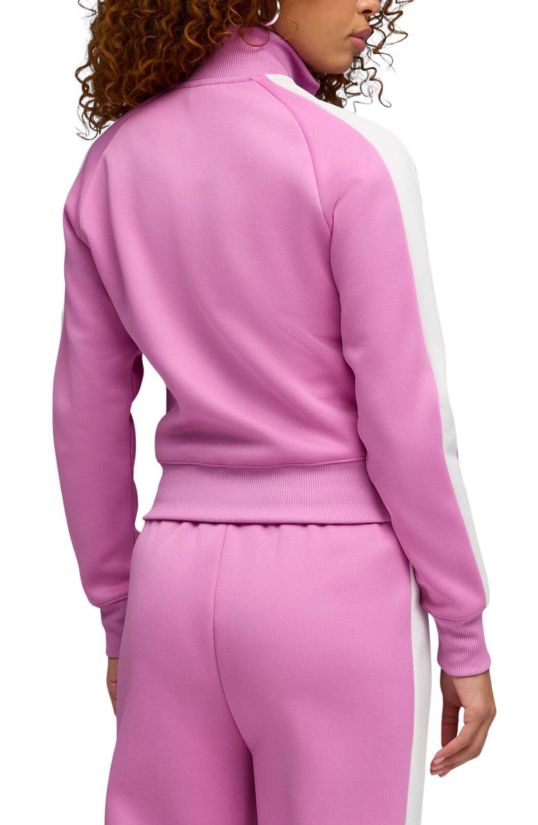 PUMA T7 Always On Crop Track Jacket, Alternate, color, Mauve Pop