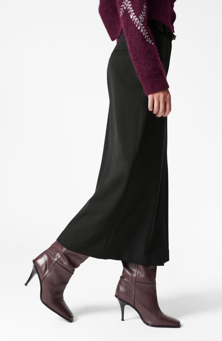 & Other Stories Wool Blend Midi Pencil Skirt, Alternate, color,