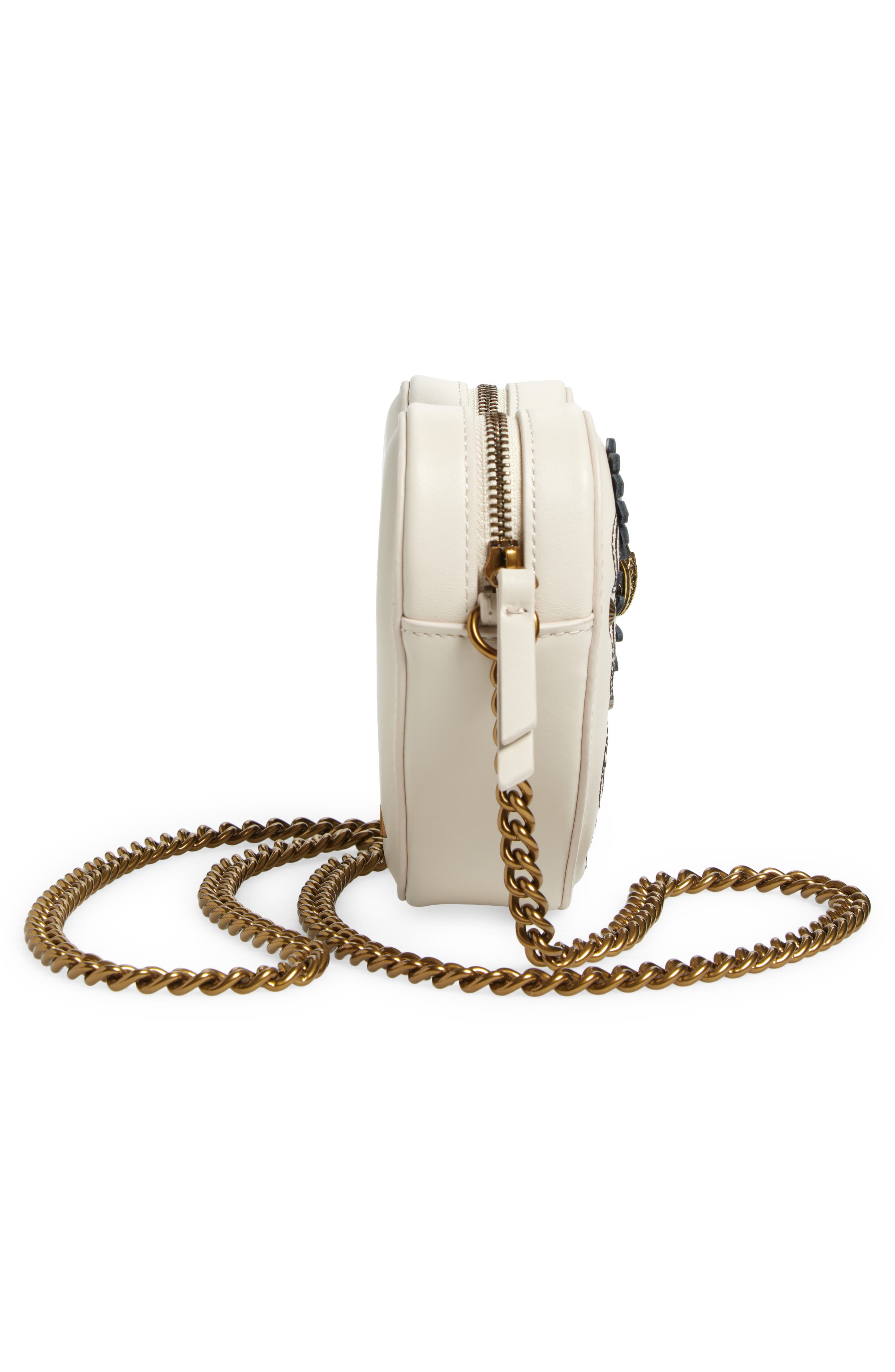 Kurt Geiger London Kensington Heart & Flowers Crossbody Bag, Alternate, color, 