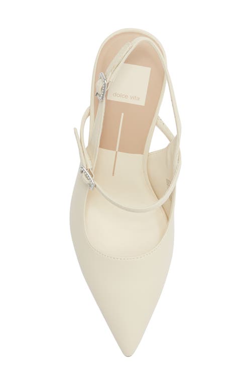 Dolce Vita Kieran Pearl Buckle Slingback Pump In Multi