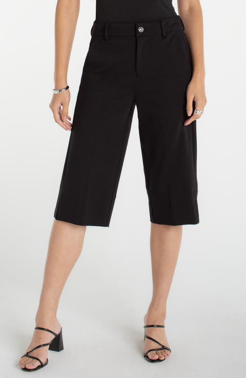 High Waist Capris