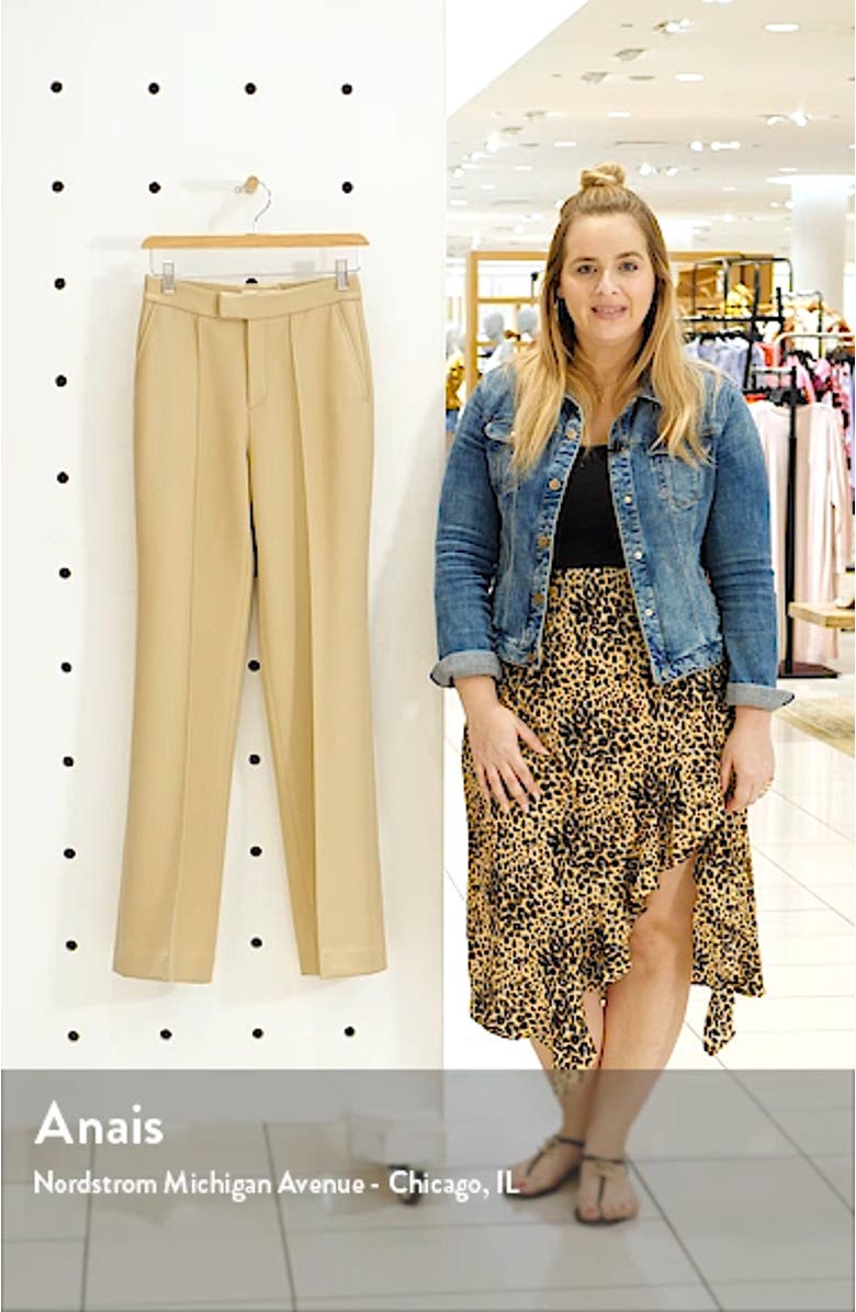 Ally Pintuck Seam Wool Trousers, sales video thumbnail