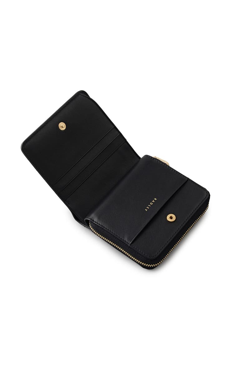 Radley Dukes Place - Quilt Medium Zip Around Wallet, Alternate, color, Black