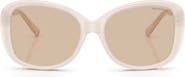 Tiffany & Co. 56mm Pillow Sunglasses