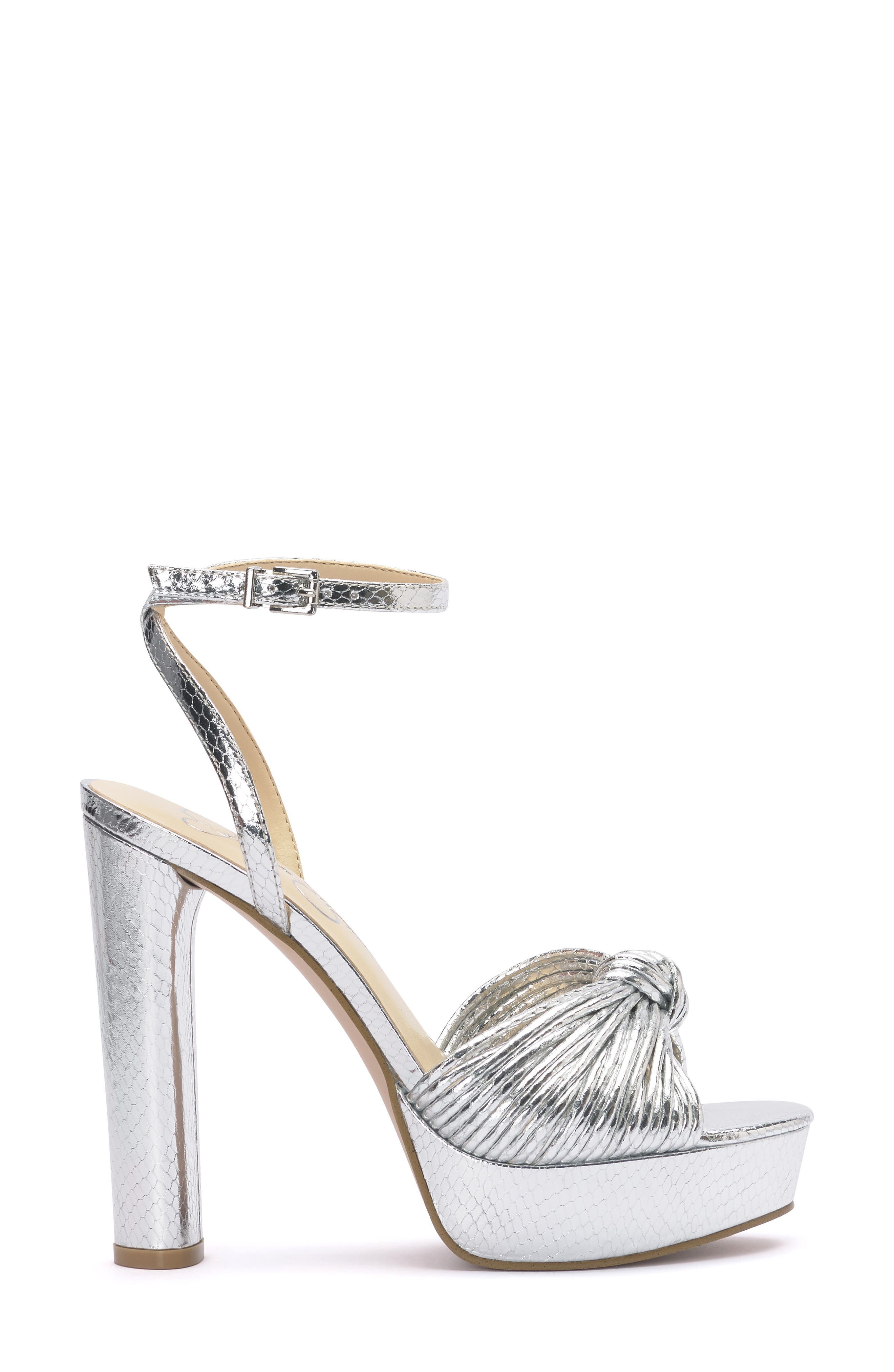Jessica Simpson Immie Platform Sandal, Alternate, color, Silver