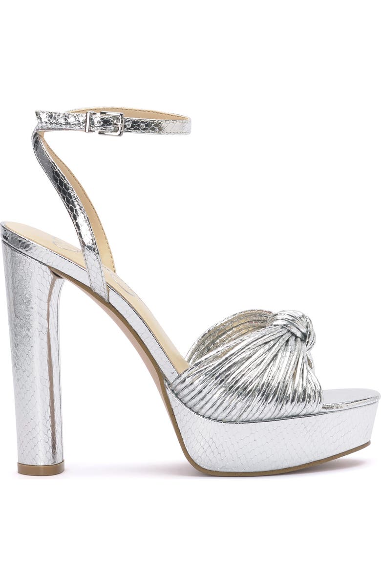 Jessica Simpson Immie Platform Sandal, Alternate, color, Silver